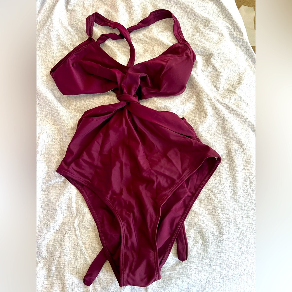 Brand new 1 piece cut out swimsuit